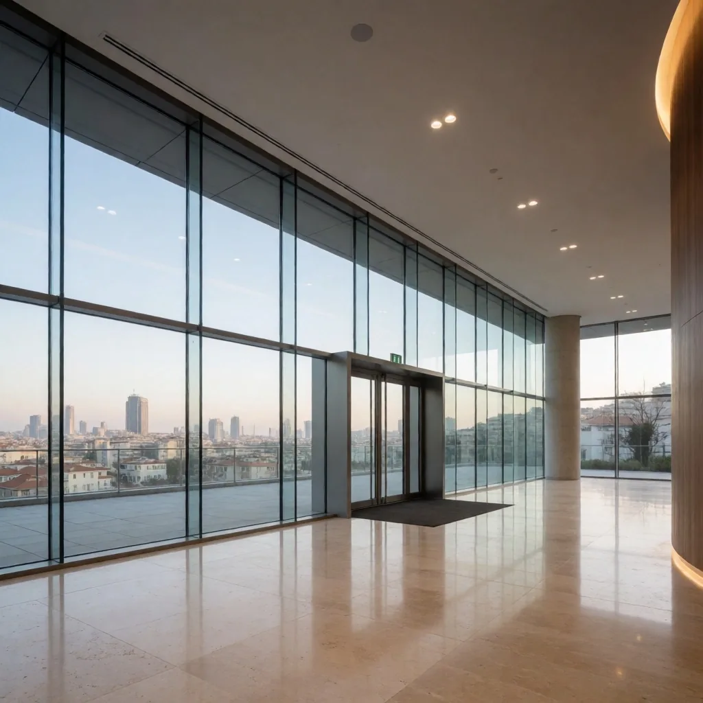 İstanbul modern ofis iç mekan görünümü